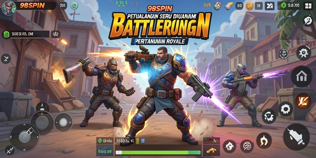 Gameplay Battle Royale yang mendebarkan di 98SPIN.