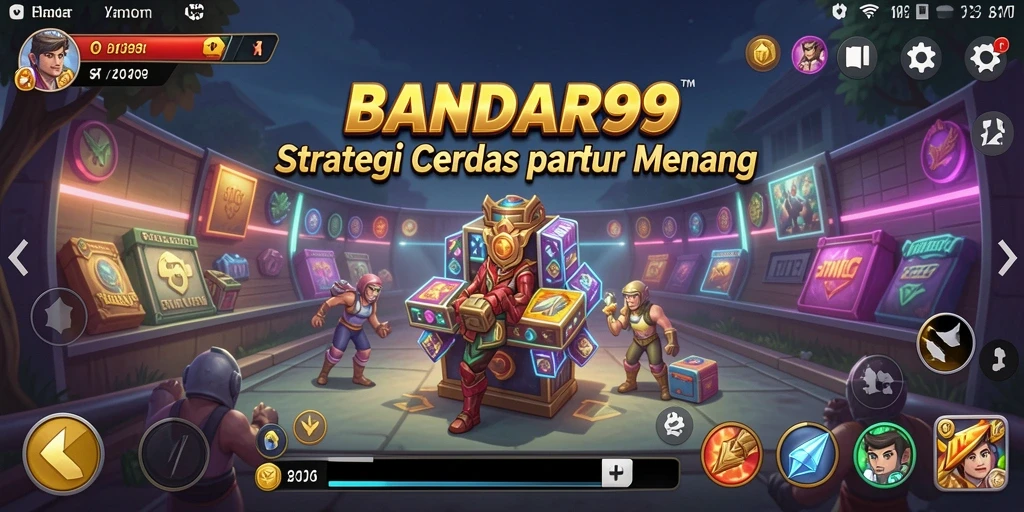 Tampilan gameplay mendebarkan dari BANDAR99 dengan strategi yang seru.
