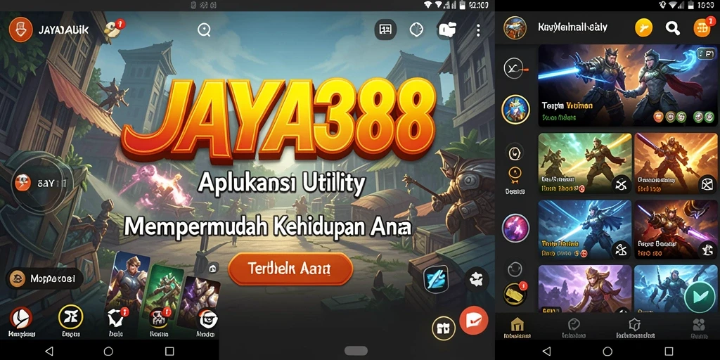 Tampilan antarmuka JAYA388 yang sederhana dan fungsional.