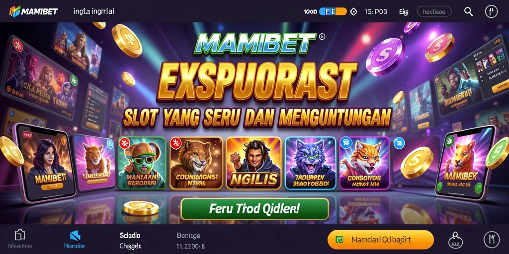 Tampilan gameplay MAMIBET yang mengasyikkan dan penuh warna.