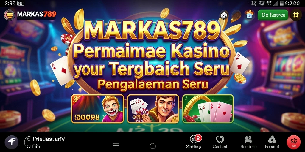 Tampilan screenshot gameplay MARKAS789 yang mendebarkan dan interaktif.