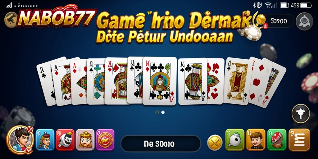 Gameplay seru NABOB77 dengan berbagai mode Domino yang menarik.