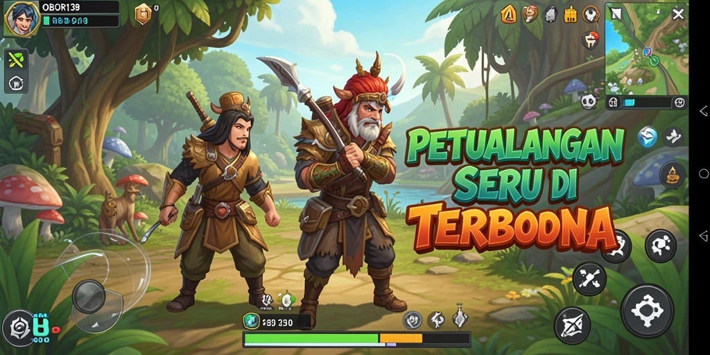 Gameplay OBOR138 di dunia terbuka yang menggugah selera eksplorasi.