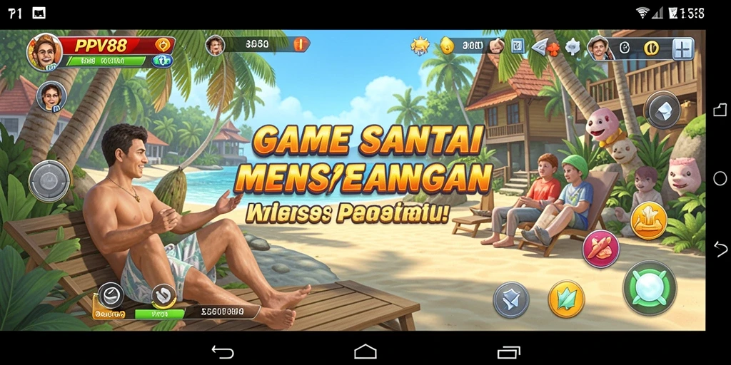 Tangkapan layar menunjukkan gameplay menarik PPV88 yang penuh warna.