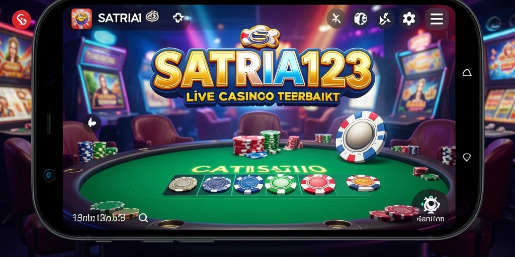 Tangkapan layar gameplay menampilkan suasana seru Live Casino.