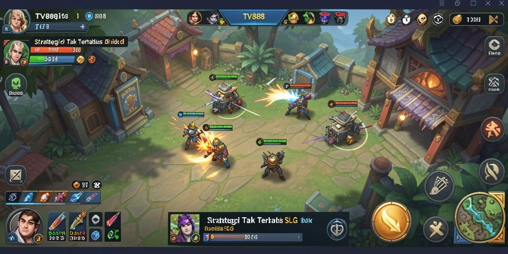 Gameplay seru dan grafis menawan dalam TV888.