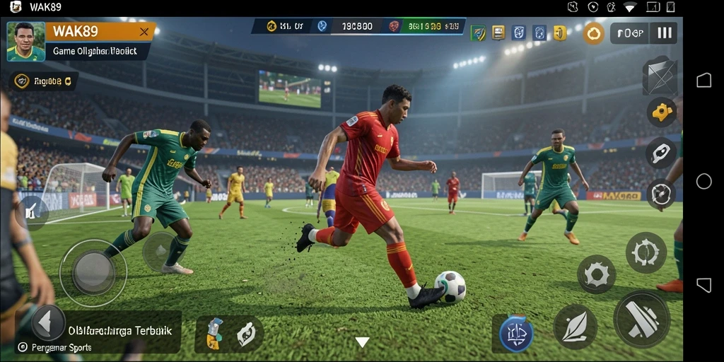 Tampilan gameplay menarik dari WAK89 dalam pengalaman olahraga yang mendebarkan.